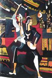 Schilderij van Khaled Atieh