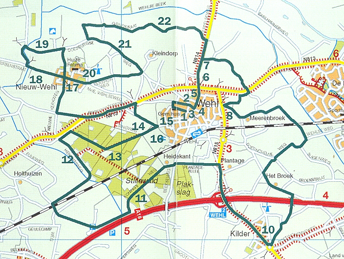 Fiets Monumentenroute Wehl