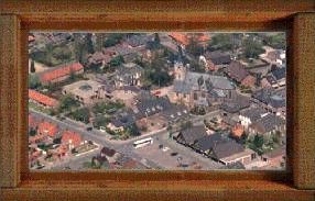 Een luchtfoto van Wehl 1980